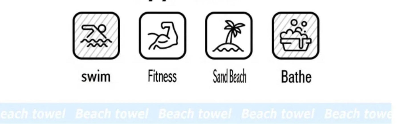 Black Cat Cartoon Beach Towel Cute Kawaii Room Decor Bath Girls Children Hand Towels For Bathroom Shower