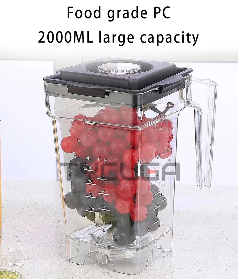 Commercial Blender Electric Ninja blender Fruit Food Ice Crusher Processor Smoothies Juicer Maker Crusher Grain Grinder 110-220V