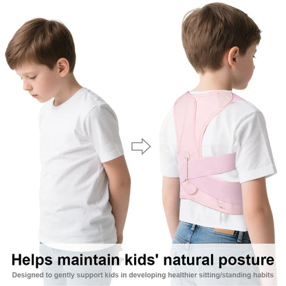 Posture Corrector for Kids,Upper Back Posture Brace for Teenagers Back Straightener Support Under Clothes Spinal Support