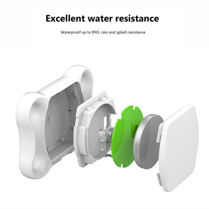 GPS Smart Pet Locator Waterproof Mini GPS Tracker Anti-Lost Bluetooth Locator Tracking Collar with LED Light for Pet Cats Dogs