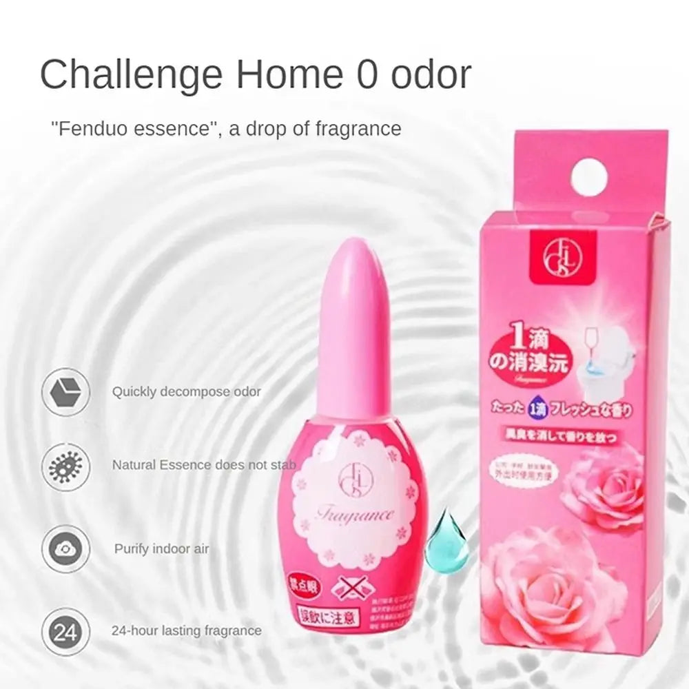 20ml Toilet Deodorant One Drop of Deodorant Fragrance Liquid Indoor Aromatherapy Air Freshener To Remove Odor