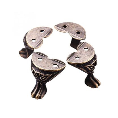 Durable Alloy Box Furniture Part Protector Decorative Leg Feet Corner Furniture Leg