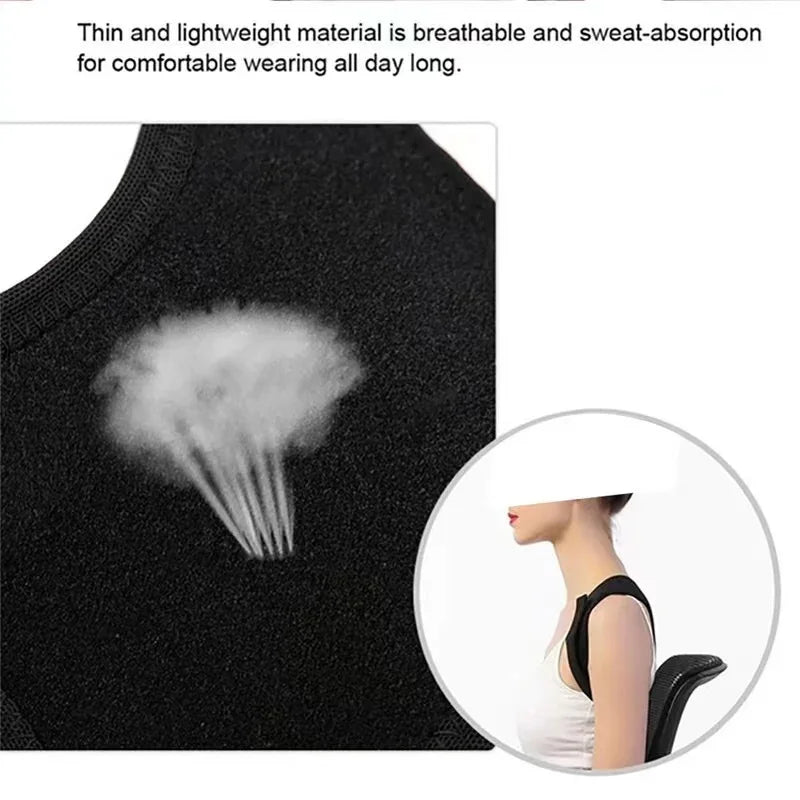 Anti-Hunchback Corrector For Improving Posture Reducing Hunchback Lightweight Back Support Back Sitting Correction Belt
