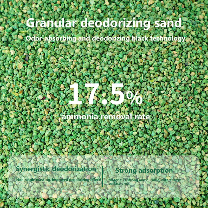 A bottle of cat litter deodorizing beads - make your home smell comfortable remove odors and deodorizers