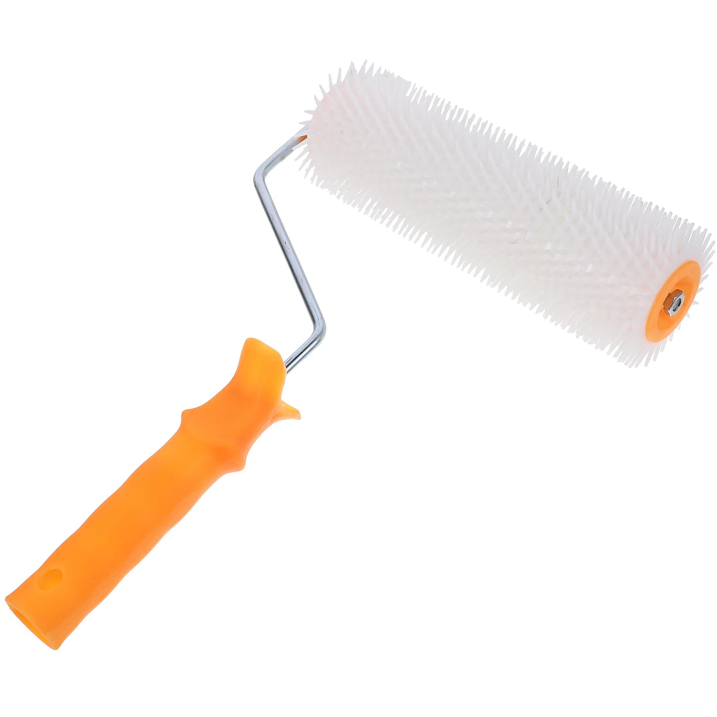 9 Inch 23cm Self Leveling Spiked Roller Brush Cement Floor Defoaming Tool With Handle Plastic Flooring Screed Roller