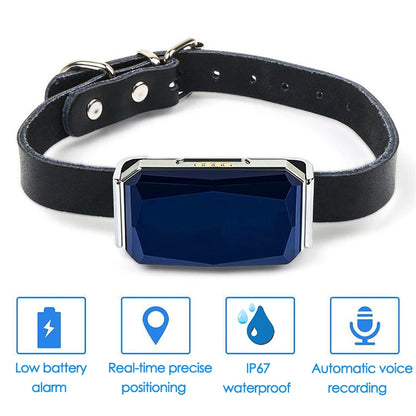 Pet GPS Tracker Location Adjustable Collar Waterproof Real-Time Call Remote Control GPS Locator for Cats and Dogs Sheep