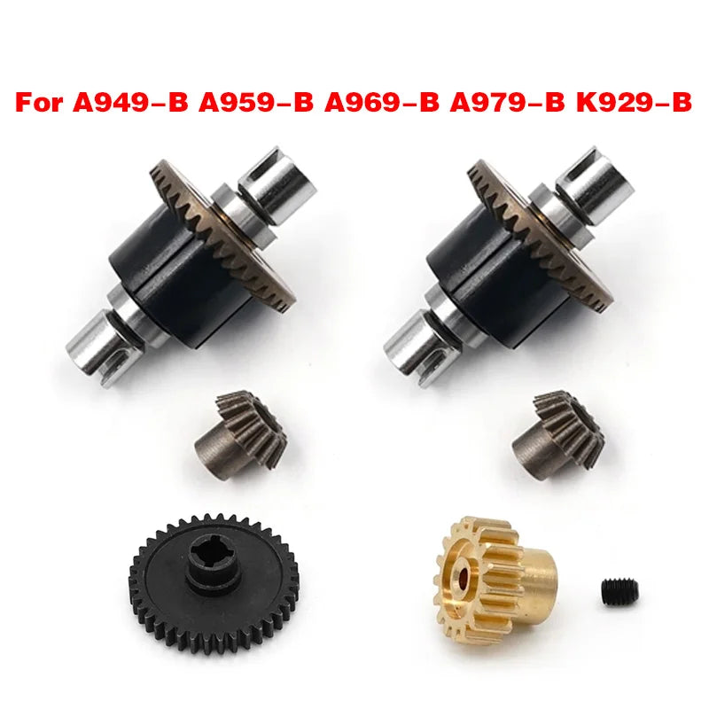 WLtoys A949 A959 A969 A979 K929 A959-B A969-B A979-B K929-B RC Car spare part A949-23/A959-B-27 Upgrade metal differential
