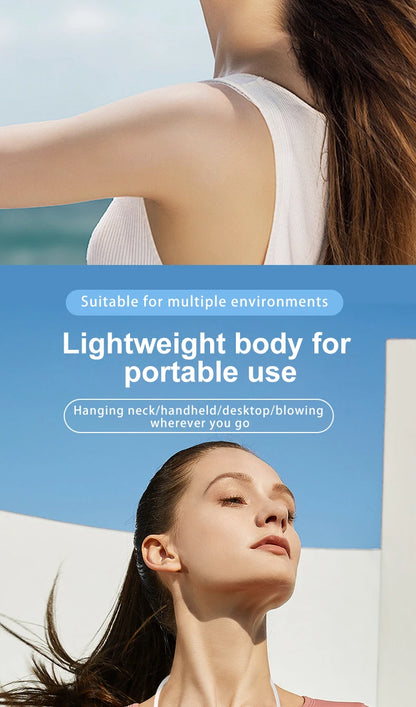 Mini Handheld Fan Portable Misting Fans Adjustable Handheld Fan for Commuters Water Humidifier Cooling Gadget