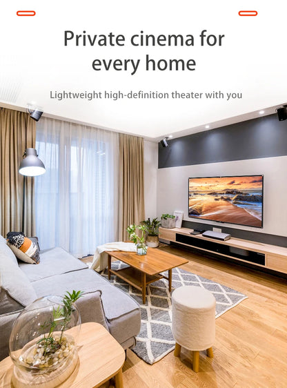 60-200 Inch Portable Foldable Projector Screen High Density White Less Creases Soft Projection Screen 16:9 Indoor Outdoor