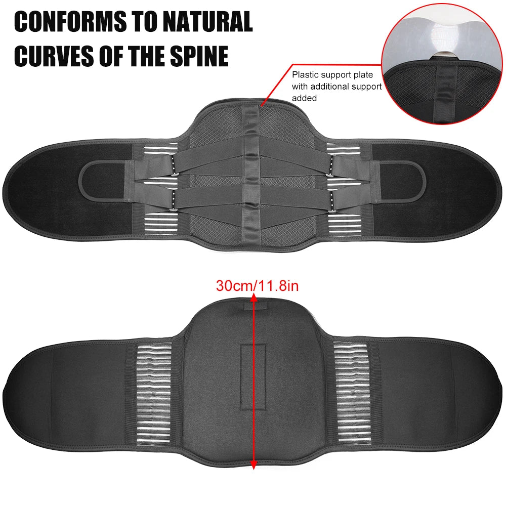 1PCS Back Brace for Lower Back Pain - Backs Support Belt for Women Man,Relieve Waist Pain,Improve Posture with Comfort Back Pain