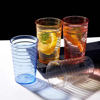 5pcs Cup plastic cup plastic cups water glass water cup water glass set water goblet