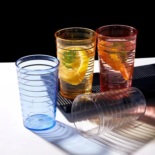 5pcs Cup plastic cup plastic cups water glass water cup water glass set water goblet