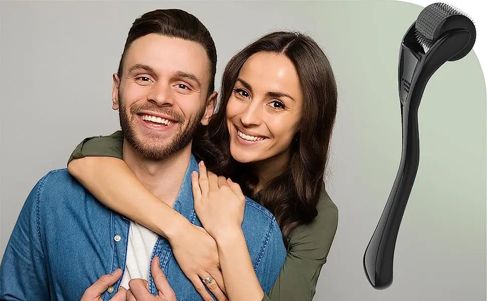 Titanium Alloy 540 Derma Roller Micro Needles Length Dermoroller Microniddle Roller for Face Skin Care Treatment Hair Growth