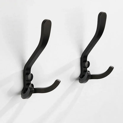 Wall Hook Towel Hanger Clothes Coat Hook Bedroom Robe Hook Livingroom Bathroom Kitchen Hanging Bag Key Hat Metal Hooks