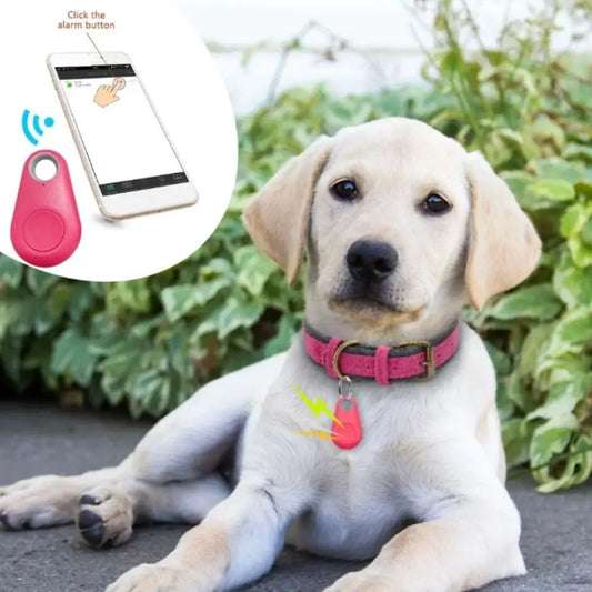 Portable Pet Bluetooth GPS Tracker Anti-lost Bluetooth 5.0 Smart Tracker Wireless Tracker Plastic Alarm GPS Locator