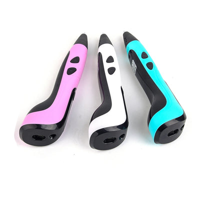 New 3D Pen for Children Kids Creative Diy 3D Printing Pens PLA Filament Portable Child's Birthday Gift with Christmas