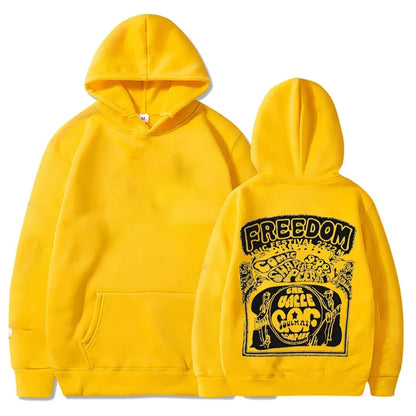 Classic Freedom Hoodies  Apparel  Camisa  Sweatshirt Customized  Hoodied Pullover  Hoodie Harajuku