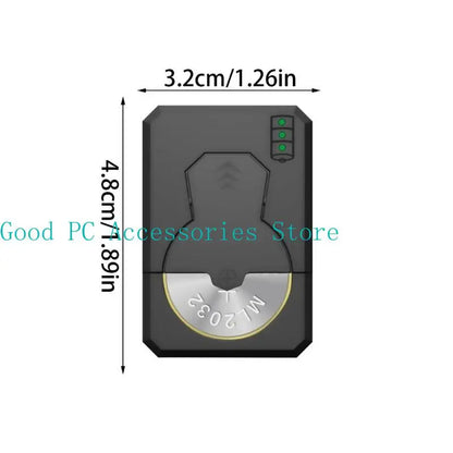 Charging Dock Base Adapter ML2032/ML1220/ML2016/ML2020 Rechargeable Button Battery Charger for Home Office Travel Use