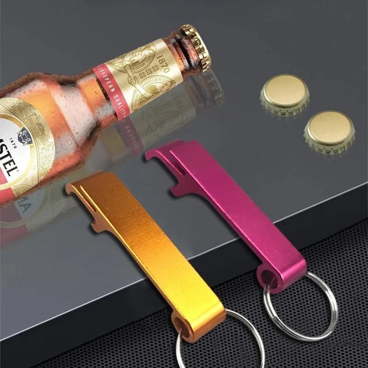 Beer Opener Personalize  Aluminum Metal Bottle Multifunctional Tools