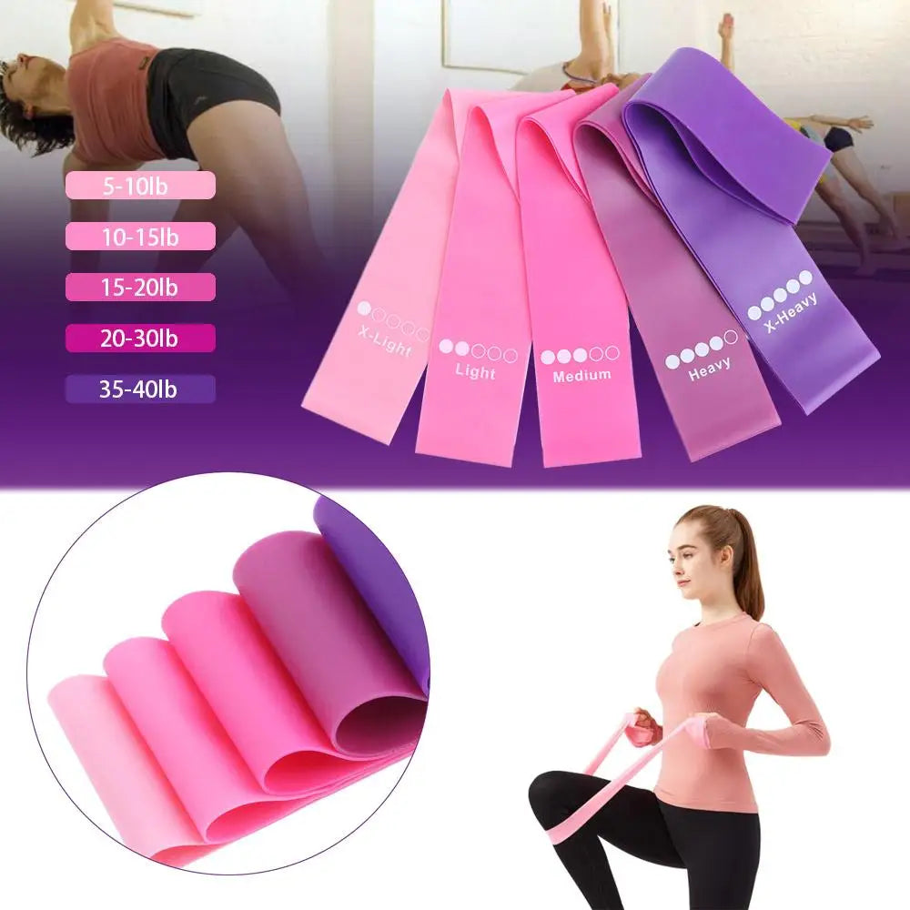 Elastic Resistance Bands Workout Equipment Fitness Training Resistance Bands Yoga Bands Rubber Fitness Band Rubber Pull Rope