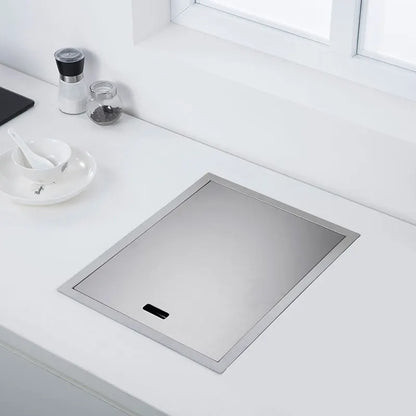 Black Kitchen sink Hidden Single bowl Bar Small Size sink Stainless Steel Balcony sink Concealed black kitchen sink Bar sink