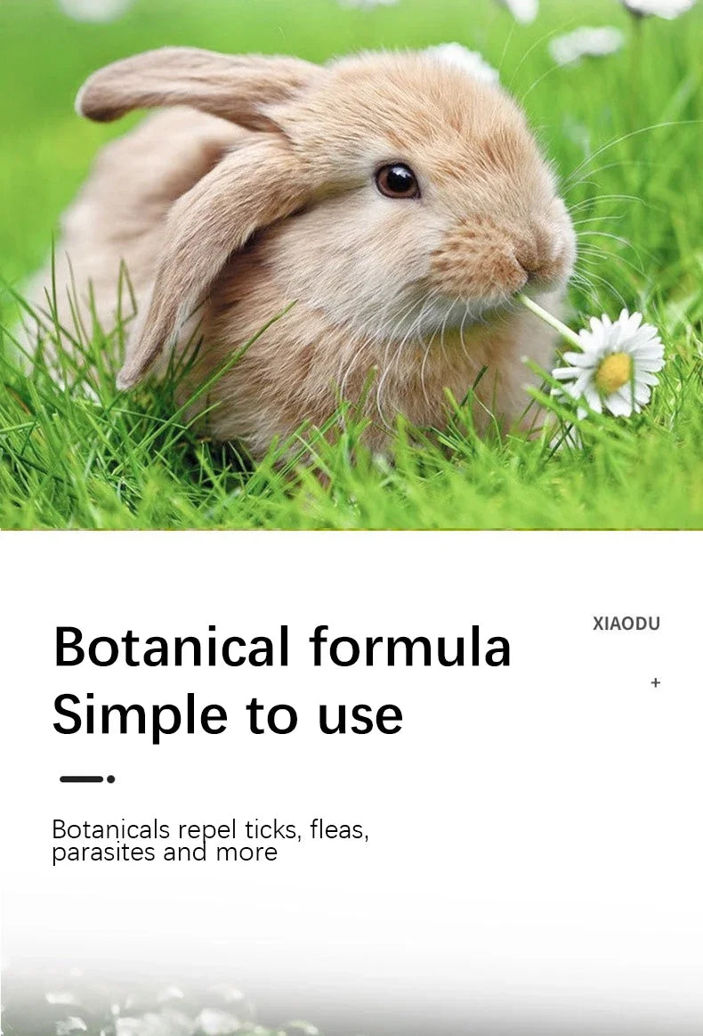 New Rabbit Supplies Complete Set Cleaning Deodorizing Pet Rabbits External Anthelmintic Spray Inhibiting Harmful Substances