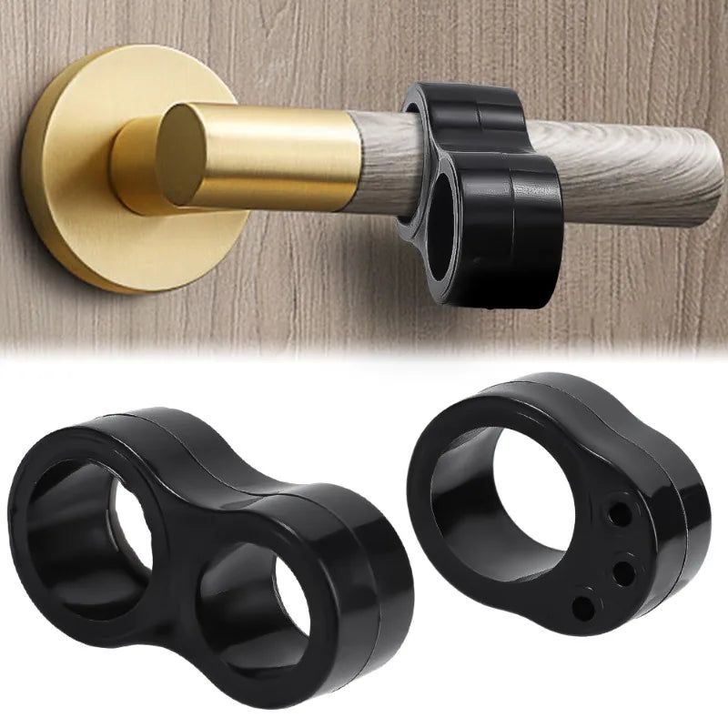 1/10Pcs Door Stops Silicone Door Handle Buffer Wall Protection Doorknob Bumper Furniture Protected Crash Pads Shockproof Rings