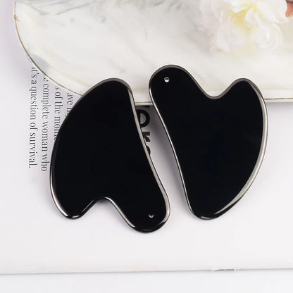 Stainless Steel Facial GuaSha Scraping Face Care Lifting Massage Tools Anti Wrinkle Skin Tighten Cooling Cellulite Massager Tool