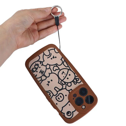 Ring Phone Charms Keycord Lanyards Keychains Hooks Smartphone Strap Phone Finger Ring Mobile Phone Lanyard Phone Handheld Rope