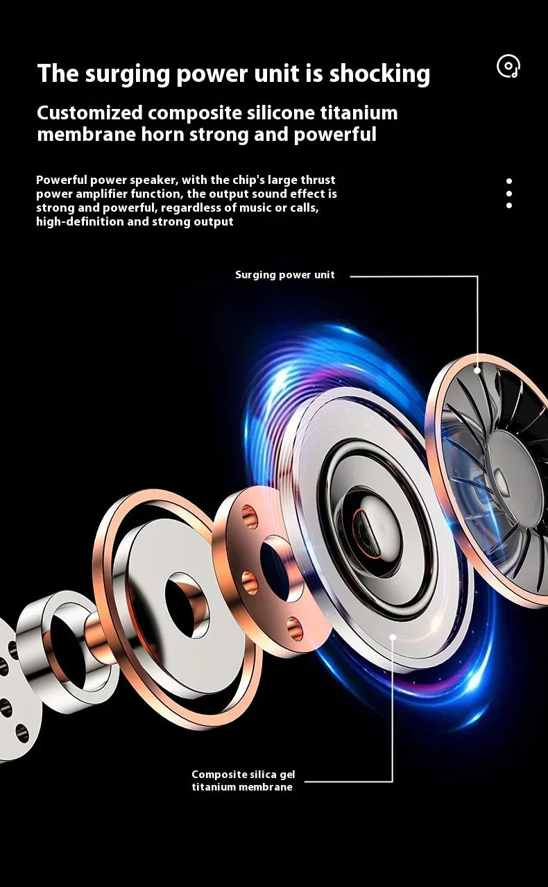 Xiaomi JM13 earphones Bluetooth abiertos OWS nal á mbricos Bluetooth 5,4 earphones HD Camel Da subwoofer sports earphones