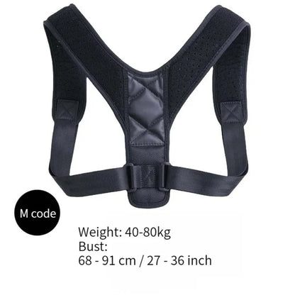 Back Posture Correction Belt Hunchback Prevention Correction of Sitting Posture Unisex Breathable Body Shaping