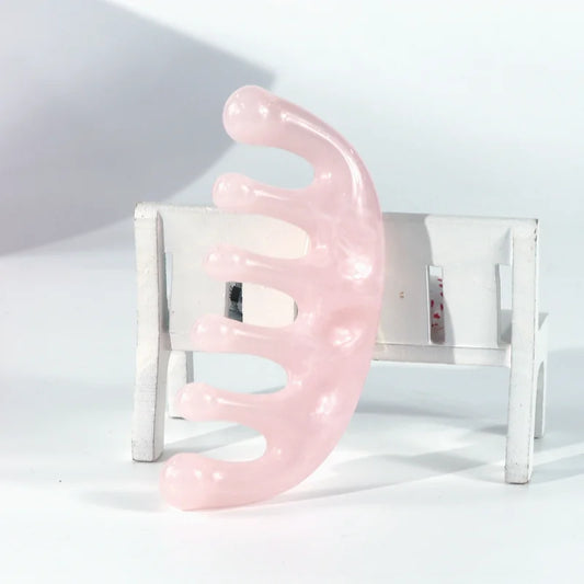 Scalp Meridian Comb Treatment Comb Household Female Facial Scraping Stretching Five Finger Dredging Head Special Massage Comb