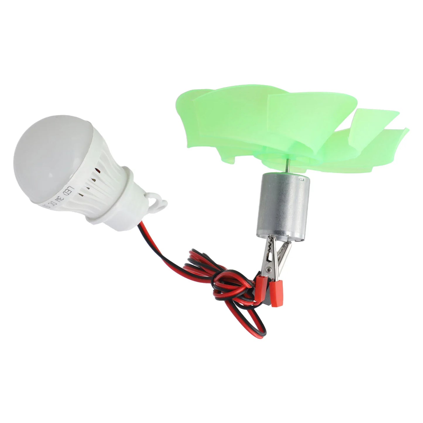 Educational Tool DIY Assembly Kit For Outdoor Experiments ABS PP Metal Material Versatile Renewable Energy For Science Projects