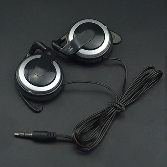 Fashionable Q50 Simple Ear Hook Headset Game Headset Music Headset Running Sports Wired Headset for MP3 4 Phone Computers