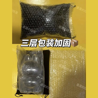 17cm Labubu Protector Case Labubu V1V2V3 Suitable for Wearing Clothes Protective Acrylic Storage Case Transparent DIY Gifts