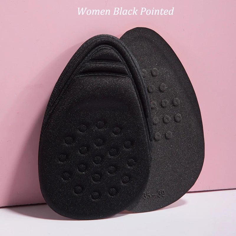 Half Insoles for Shoes Inserts Forefoot Insert Non-slip Sole Cushion Reduce Shoe Size Filler High Heels Pain Relief Shoe Pads