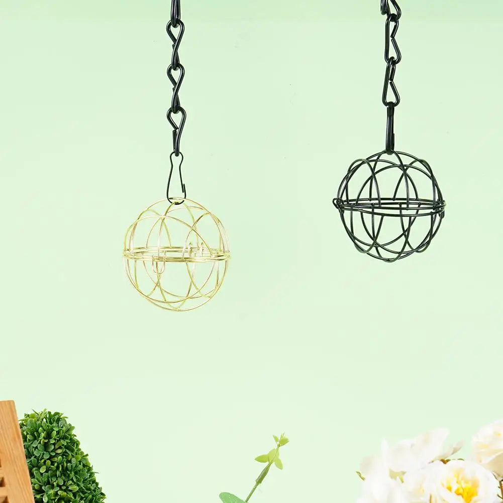 Hanging Bird Feeder Suet Ball Feeder Bird Suet Balls Holder For Bird Feeding Metal Bird Feeder Fat Ball Energy Bird Feeders