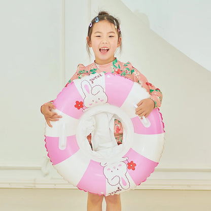 Children's Inflatable Swimming Floating Mat Inflatable Swimming Ring Pool Mat Air Mattresses Lifebelt Swimming Pool Accessories