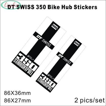 350 Road Bike Hubs Stickers MTB Wheels Hubs Stickers Glossy Front and Rear Hubs Stickers Decoration Protective Film