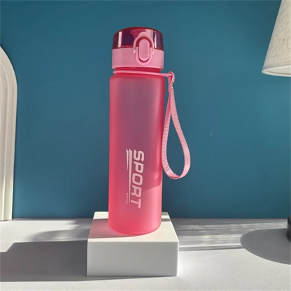 400ml 560ml Sports Water Bottle High Capacity Plastic Fitness Portable Durable Camping Hiking Workouts Outdoor Sports Cups