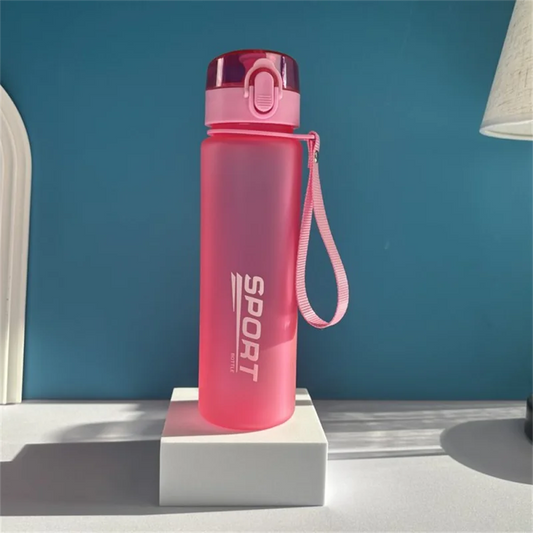 400ml 560ml Sports Water Bottle High Capacity Plastic Fitness Portable Durable Camping Hiking Workouts Outdoor Sports Cups