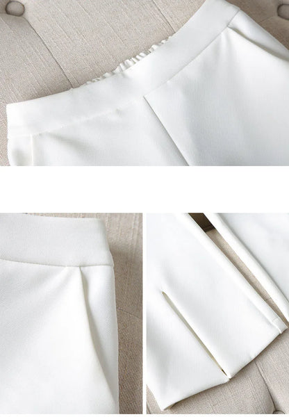 Office Formal Uniform Designs Women Business Suits Pant Suits With Pants Jacket Coat Professional Business Work Wear Blazers Set