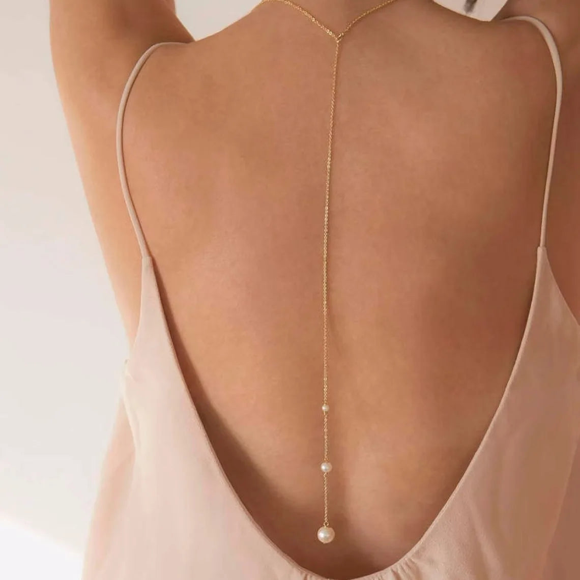 Sexy Lingerie Women Body Chain Simple Metal Scallop Pendant Transparent Waist Chain For Women Festival Outfit Jewelry