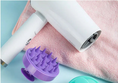 1PC head cleaning and massager dry wet scalp brush soft massage cushion airbag non-invasive scalp cleaning deep conditioning
