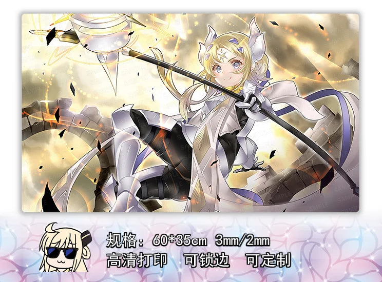 Yu-Gi-Oh! Play Mat Anime Yugioh Double Board Game Duel Plate Rubber Board Table Games Card Mat Mouse Pad Trading Card Game Mat