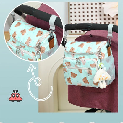 Spacious Mother Bag for Baby Essential Multifunction Baby Gear Organizes Bag Essential Baby Travel Bag Easy Access Storage