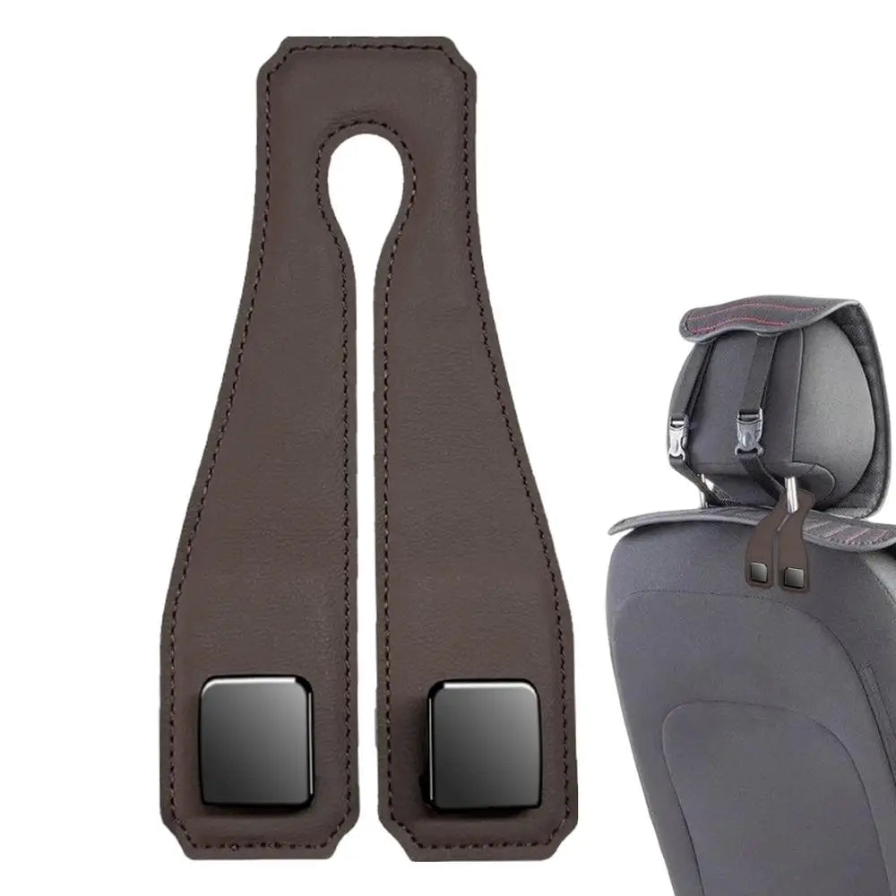 Car Seat Hooks For Headrest Small Car Back Seat Hanger Car Purse Hook Seatback Bag Holder Car Interior Accessories For Purse