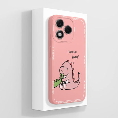 For Honor 400 Lite Case Simple Butterfly Soft Liquid Silicone Full Protection Back Cover For Honor 400Lite 5G Phone Protectors