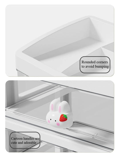 5 Tier Stationery Handbook Student Desktop Organizer, Organizer Drawers, Hair Accessories Organizer for Kids, Pen Holder Shelf