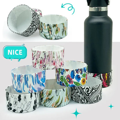 Protective water transfer printing Silicone Boot Compatible with Tumbler 20-40oz & Hydro Flask Water Bottle 12-24oz
